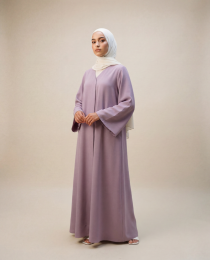 Noor Qamar abaya - Lavendel