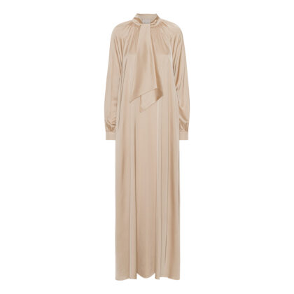 Sada Satin Maxi Dress - champagne