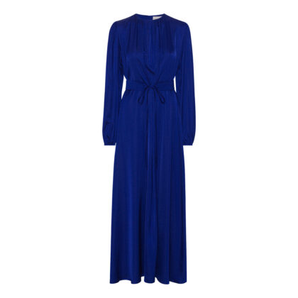Sada Satin Maxi Dress - kongeblå